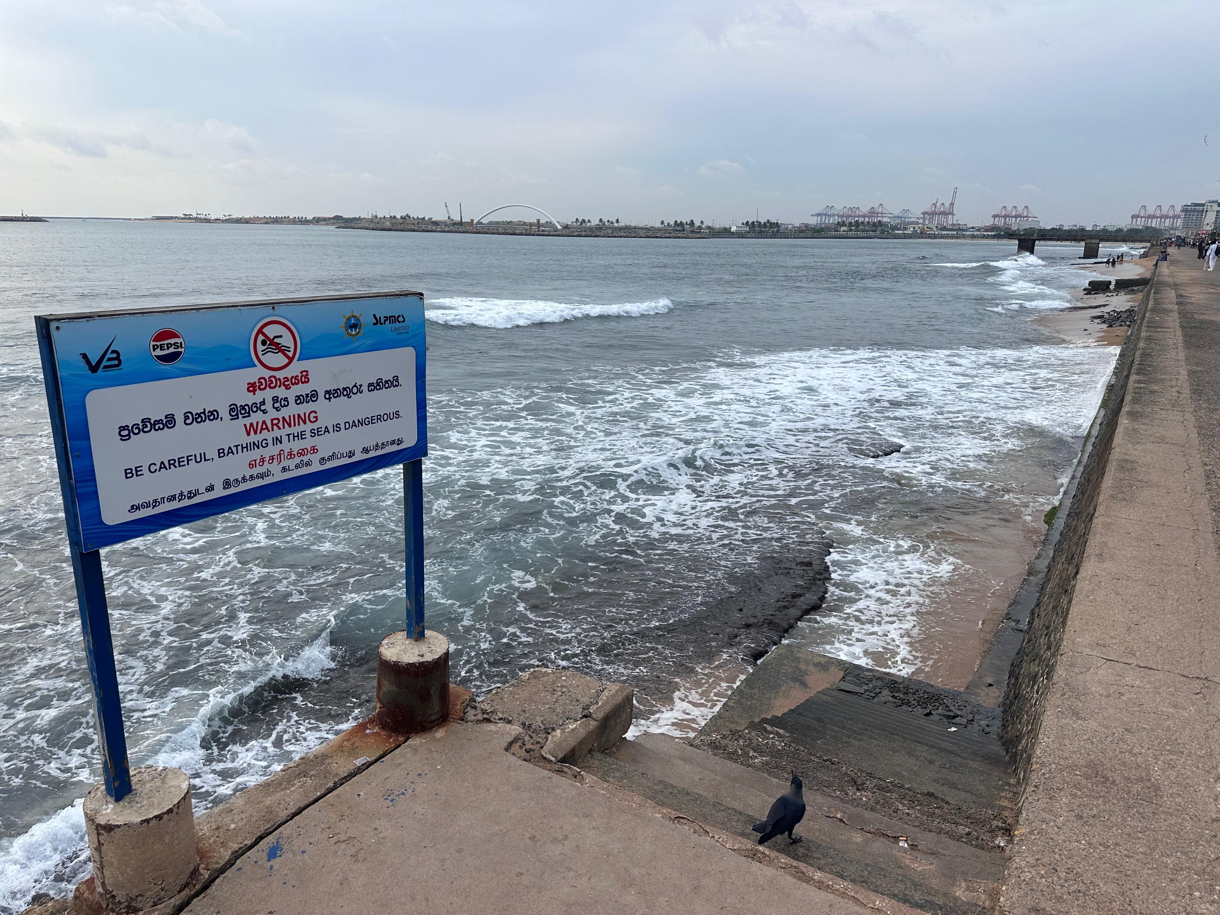 Набережная Galle Face Green, Коломбо. Фото 6